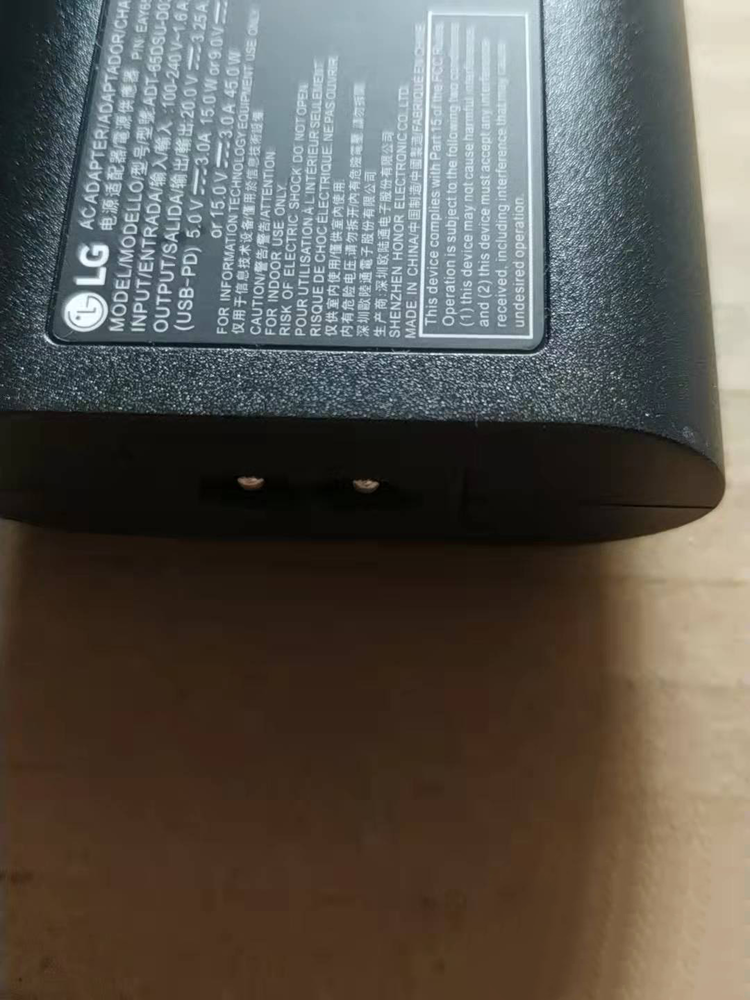Original LG gram 17Z90P-K.AAC8U1 ADT-65DSU-D03-2 65W 20V/5V/9V/15V USB-C Adapter