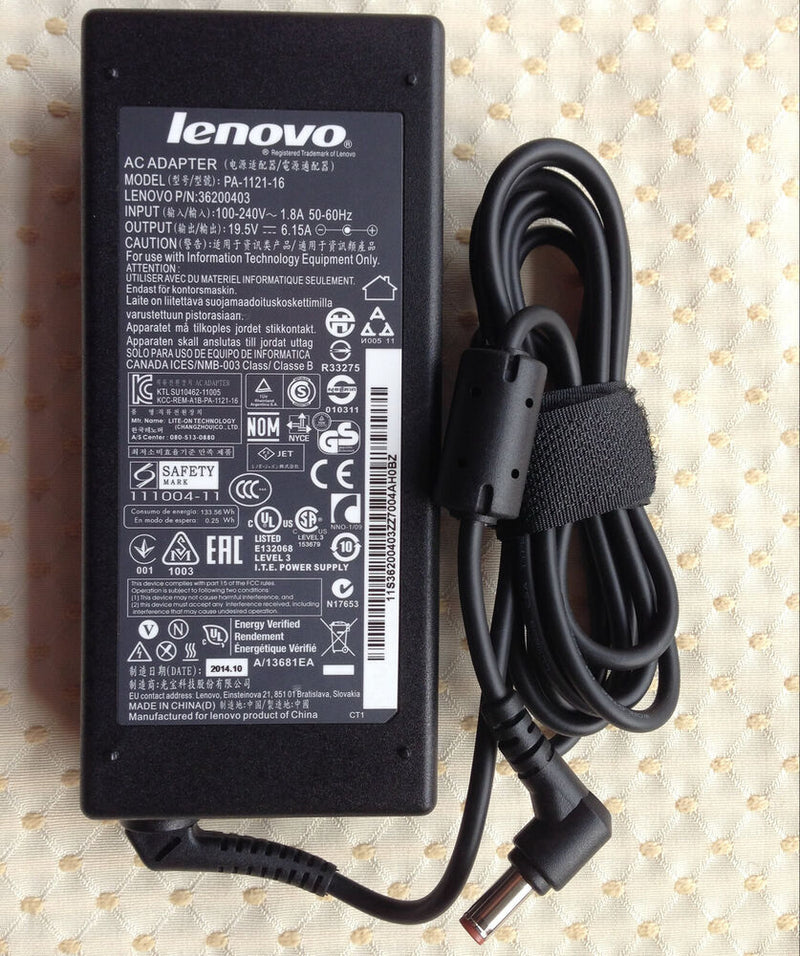 New Original OEM Lenovo 120W AC Adapter for Lenovo IdeaPad Y500 Y510P PA-1121-16