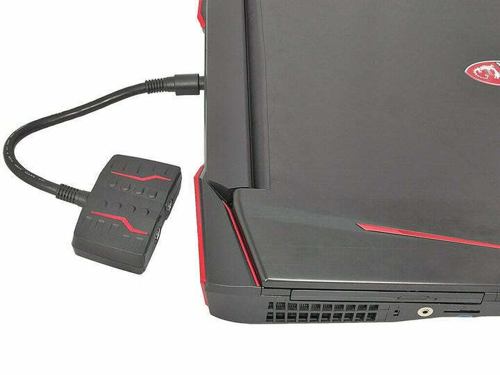 New MSI AC power adapter Delta 330 Watt AC adapter X2 for MSI GT83 (1080 SLI)