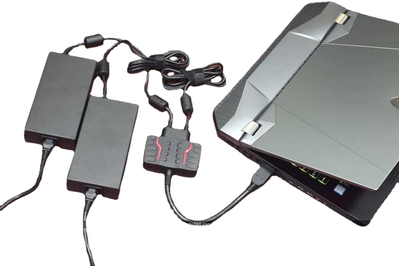 Original MSI GT76 Titan DT 9SGS 9SG 230W *2 19.5V 11.8A AC Adapter Charger Cord