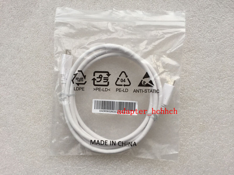 New Original LG EAD63932603 1.5m white Assembly Cable for LG 34WK95C-W MONITOR@@