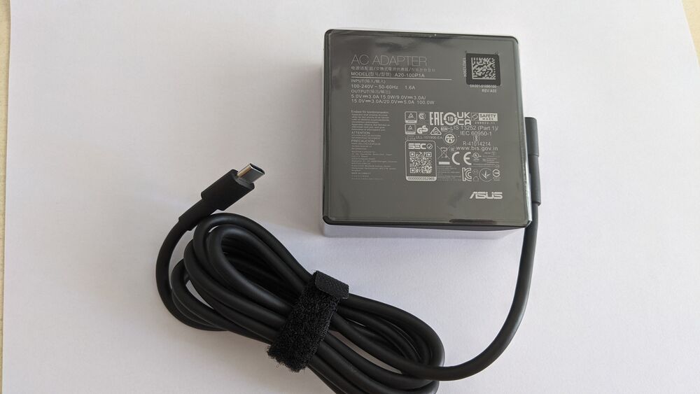 New Original Asus ROG Flow X13 GV301QE/RTX3050 Ti A20-100P1A 100W Type-C Adapter