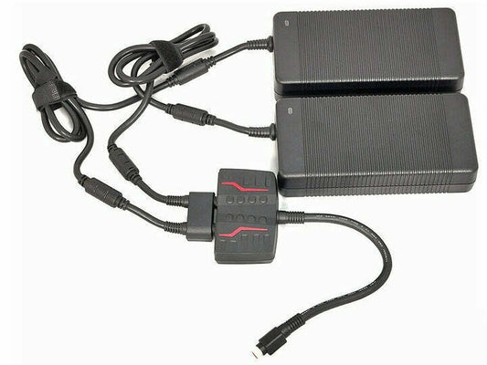New MSI AC power adapter Delta 330 Watt AC adapter X2 for MSI GT83 (1080 SLI)