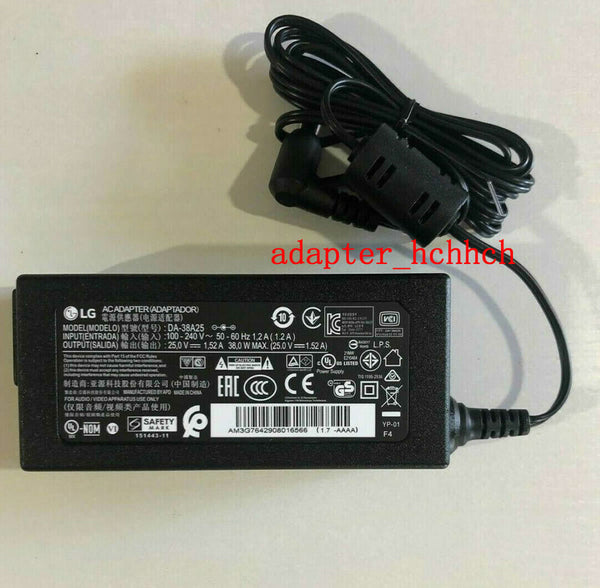 New Original LG 25V AC Power Adapter Cord/Charger for LG SN6Y Wireless Sound Bar