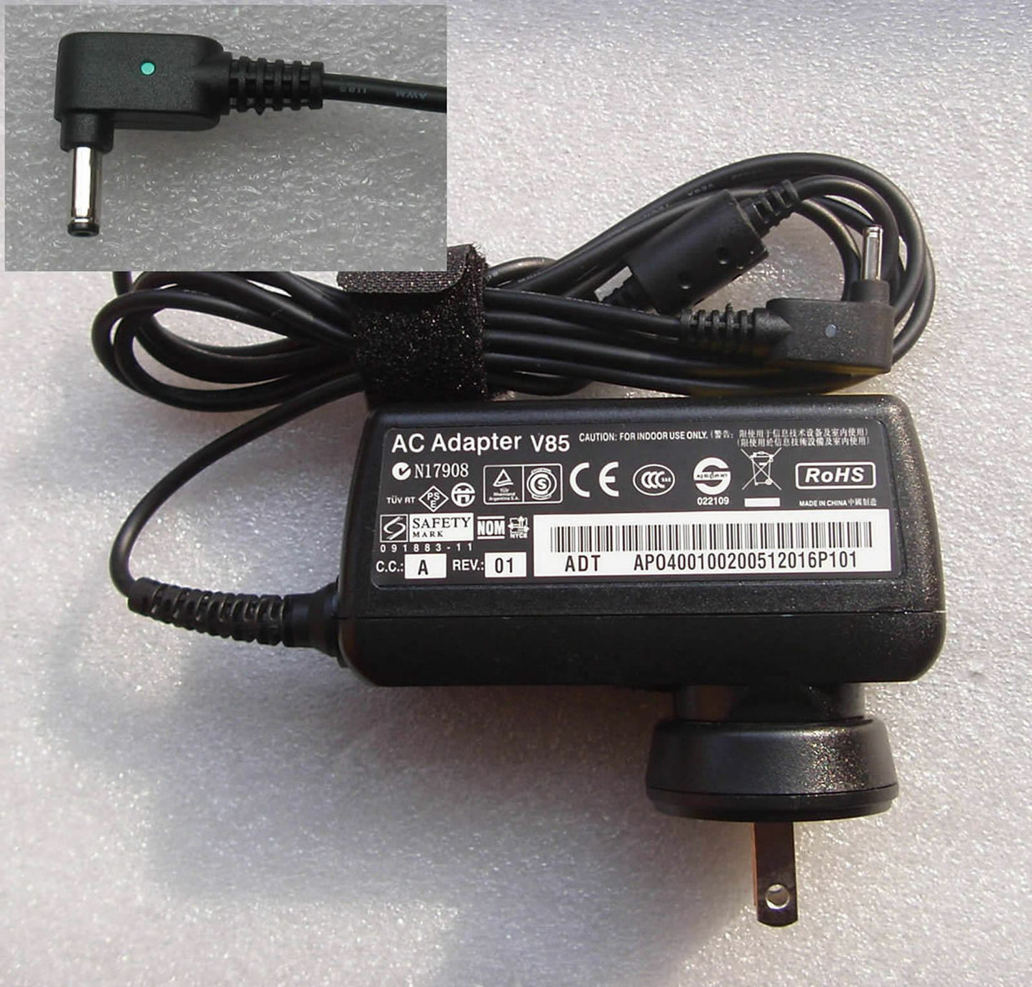 Original OEM 18W 12V AC/DC Adapter for Acer Aspire SWitch 11 SW5-111-14C9 Laptop