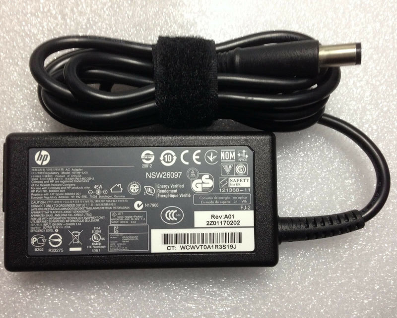 Original OEM HP 45W Smart AC Adapter for HP ProBook 650 G1,696694-001,744893-001