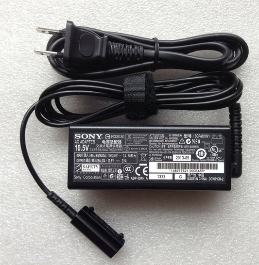Original OEM Sony Xperia Tablet S SGPT112US/S,SGPAC10V1 AC Adapter Cord/Charger