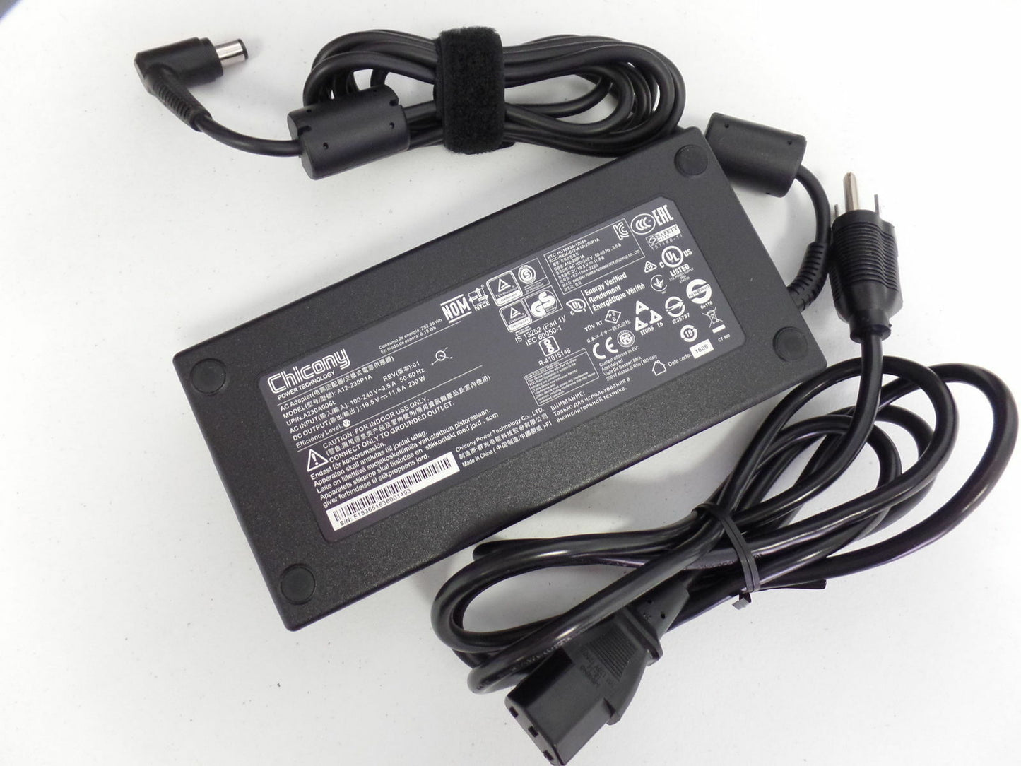Original Chicony 230W AC Adapter for MSI VR One 7RE-095ES,A12-230P1A Backpack PC