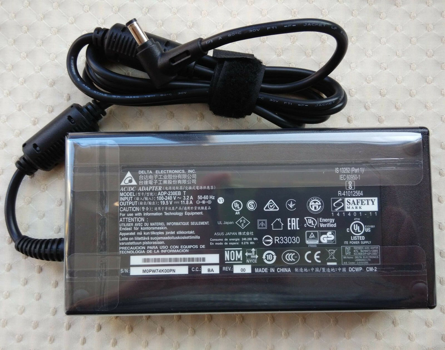 Original OEM Delta ASUS 230W AC Adapter for ROG Strix GL502VS-DB71,ADP-230EB T@@
