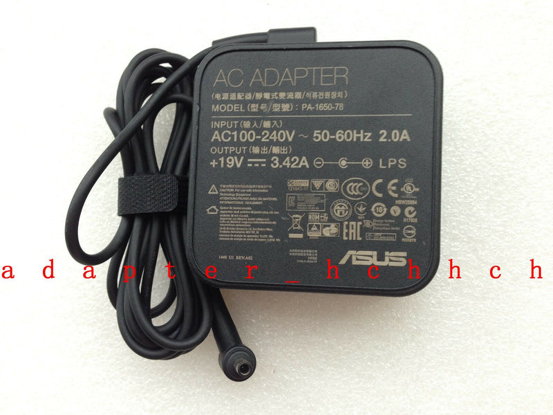 Original OEM ASUS 19V 3.42A AC/DC Adapter for ASUS Zenbook UX530UQ Series Laptop