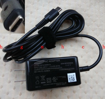 New Original Samsung AC/DC Adapter for Samsung SM-W720NZKAXAR Galaxy Book Tablet