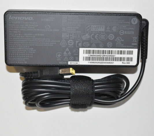 Original OEM Lenovo ThinkPad X1 Carbon 3443-CTO 90W Slim AC Adapter Cord/Charger