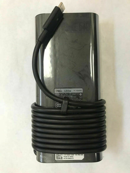 New Original DELL XPS 15 9570 17 9700 130W 20V 6.5A USB-C Charger White Black