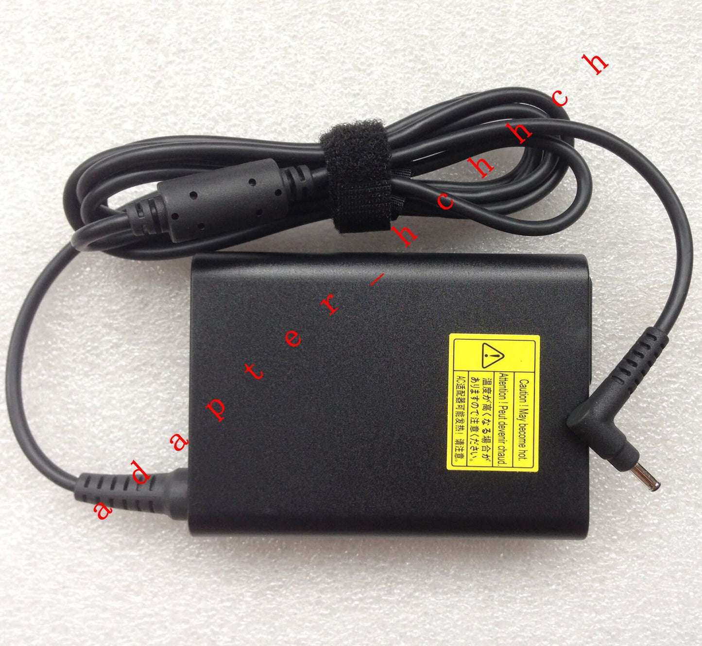 OEM Liteon Acer 65W Cord/Charger ICONIA W700-6454,W700-6465,W700-6495,PA-1650-80