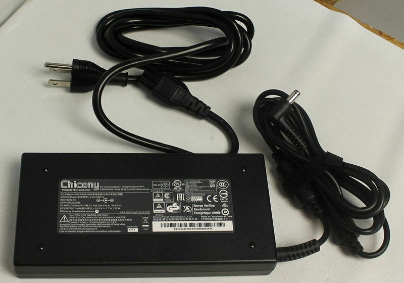 @Original Genuine OEM 19.5V 7.7A 150W AC Adapter for MSI WS72 6QJ-007US Laptop
