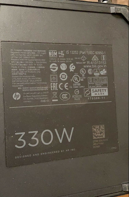 New Original HP OMEN X 17-AP092MS TPC-DA60 925142-850 918607-003 330W AC Adapter