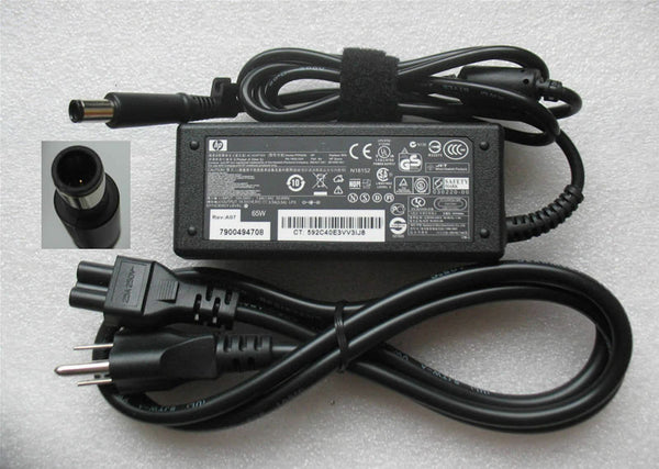 Original 65W AC Adapter Charger Power Cord Fr HP Compaq 6720t 6730b Notebook OEM
