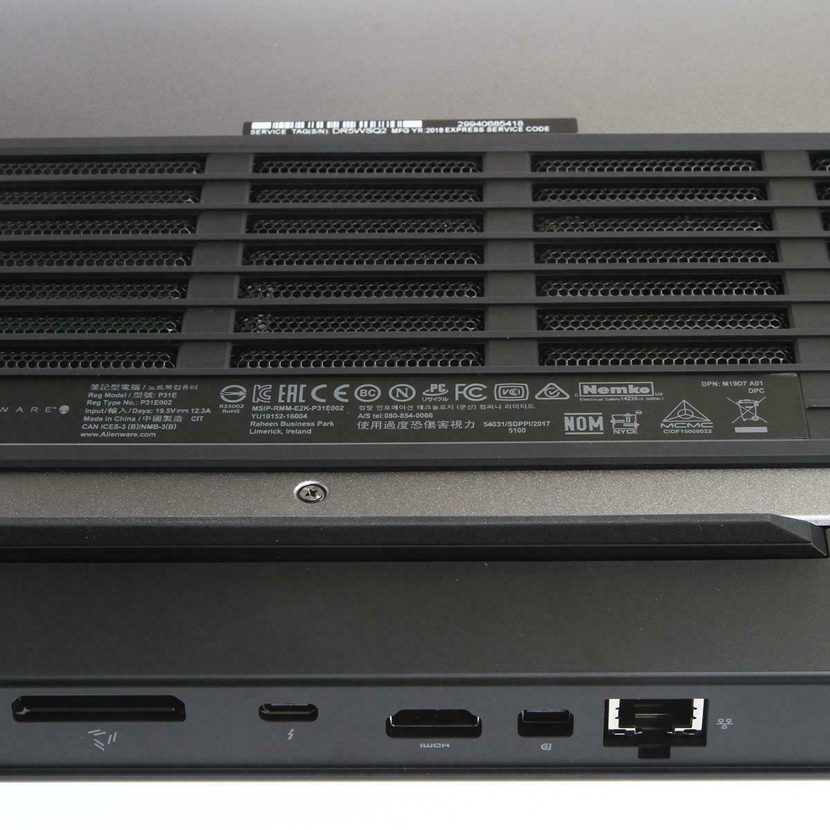 New Original Dell Alienware 17 R5 P31E002,240W GA240PE1-00,LA240PM160 AC Adapter