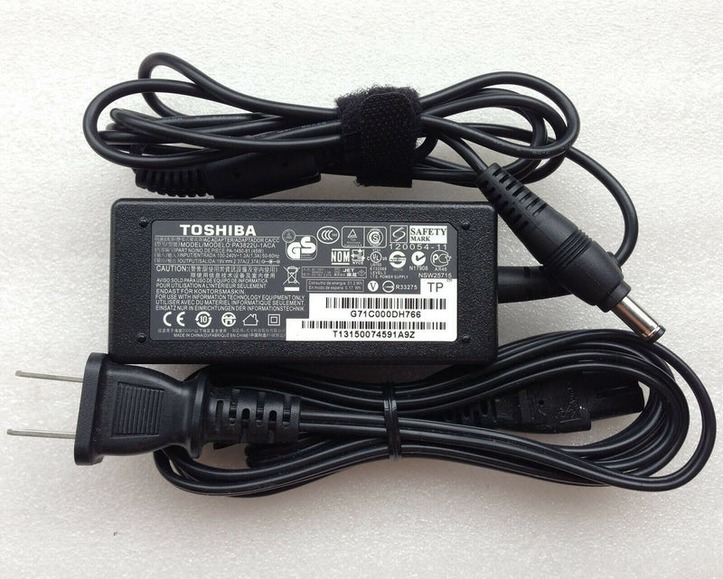Original OEM 45W AC Adapter for Toshiba Satellite C50 C50D C50t,C55,C55D,C70,C75