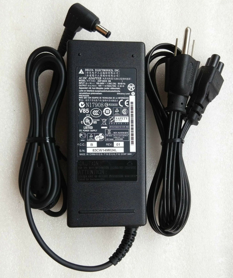Original OEM 90W AC Adapter for Averatec 4265,4270,5000,5100,5200,5500,6200,7100