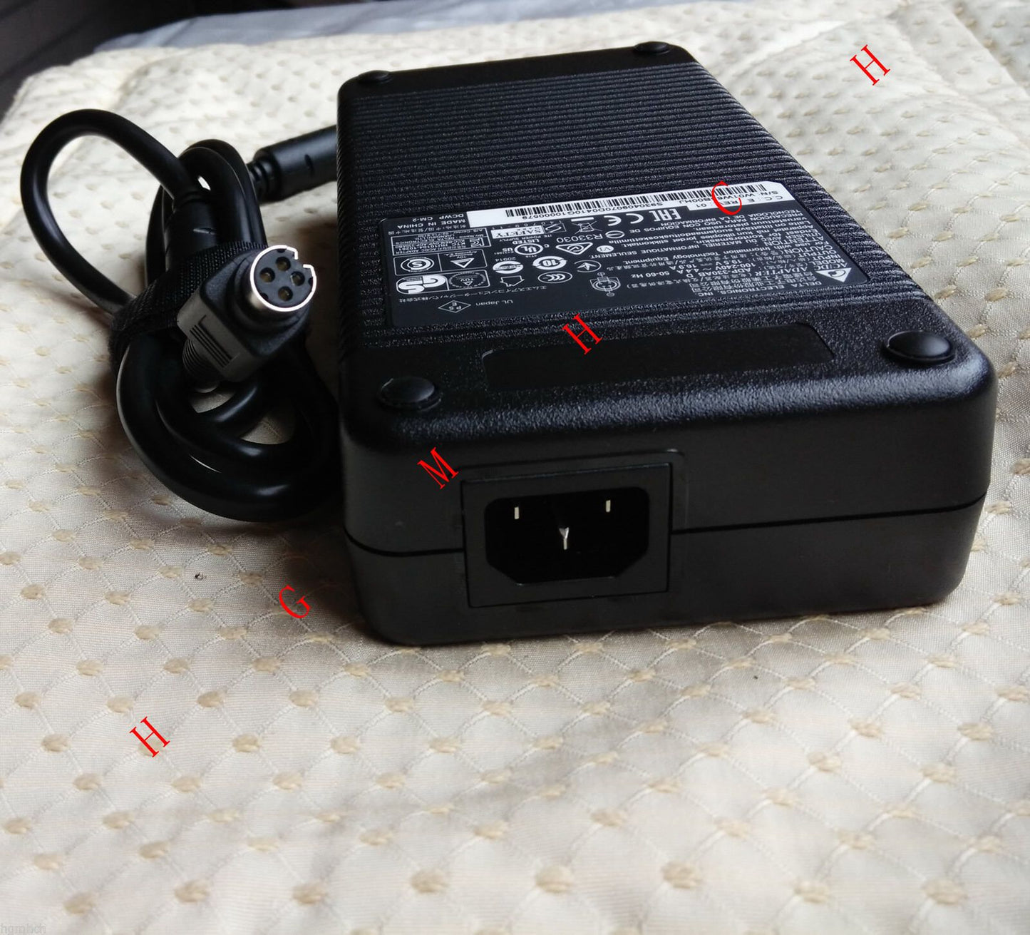 New Original Delta 330W 19.5V AC Adapter for MSI Desktop Trident 3 VR7RD-039US@@