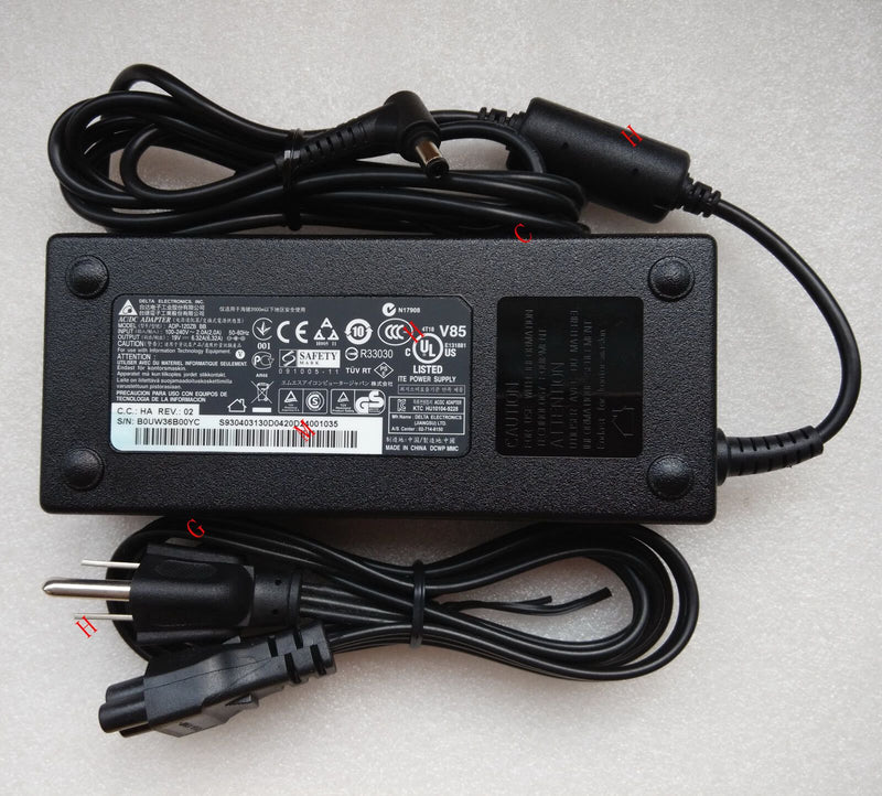 Original OEM 120W AC Adapter for MSI GX700-8335VHP,GX700-9333VHP,GX700E-009CZ