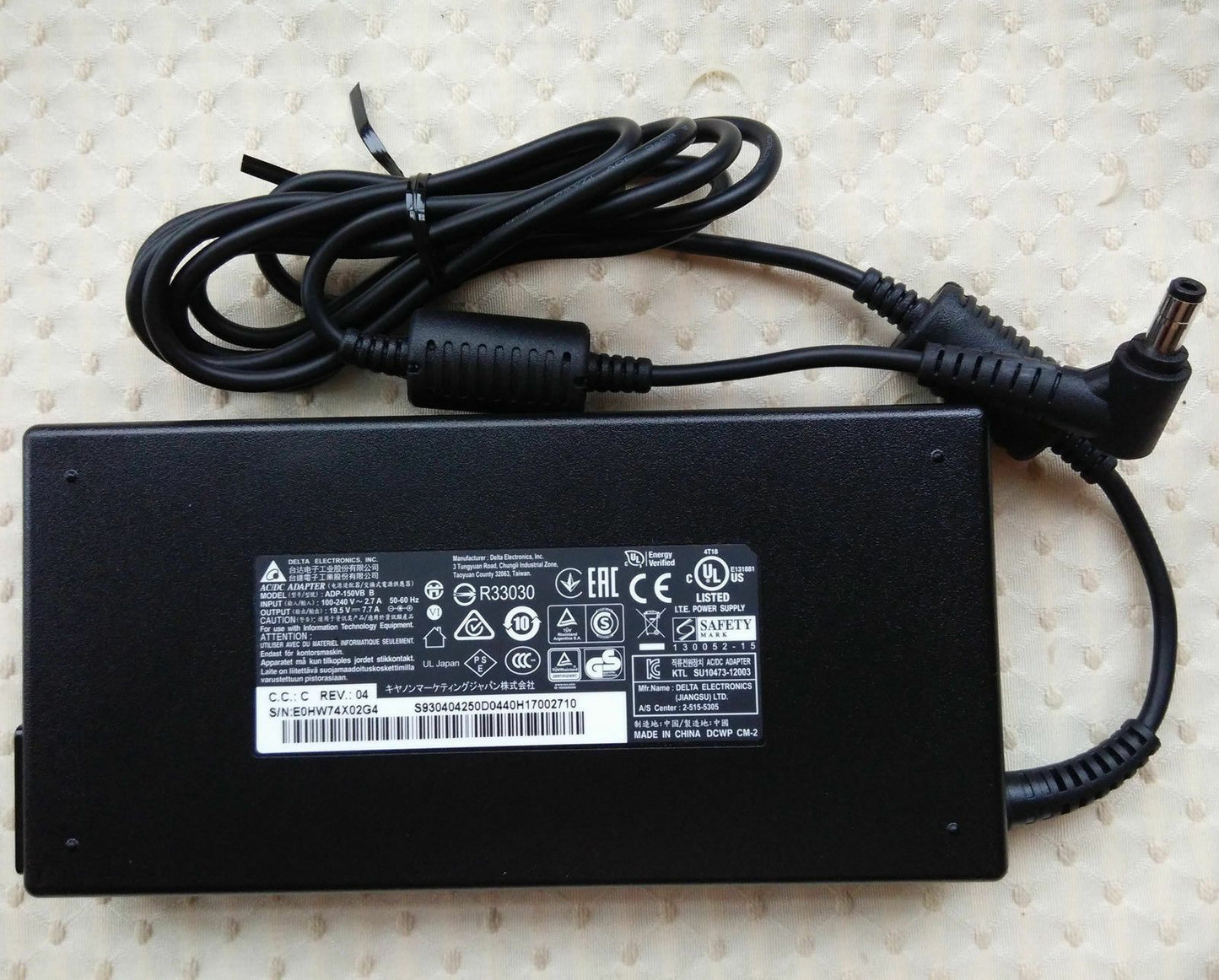Original OEM MSI GS70 6QE(Stealth Pro)-012NL ADP-150VB B,150W Delta AC Adapter@@