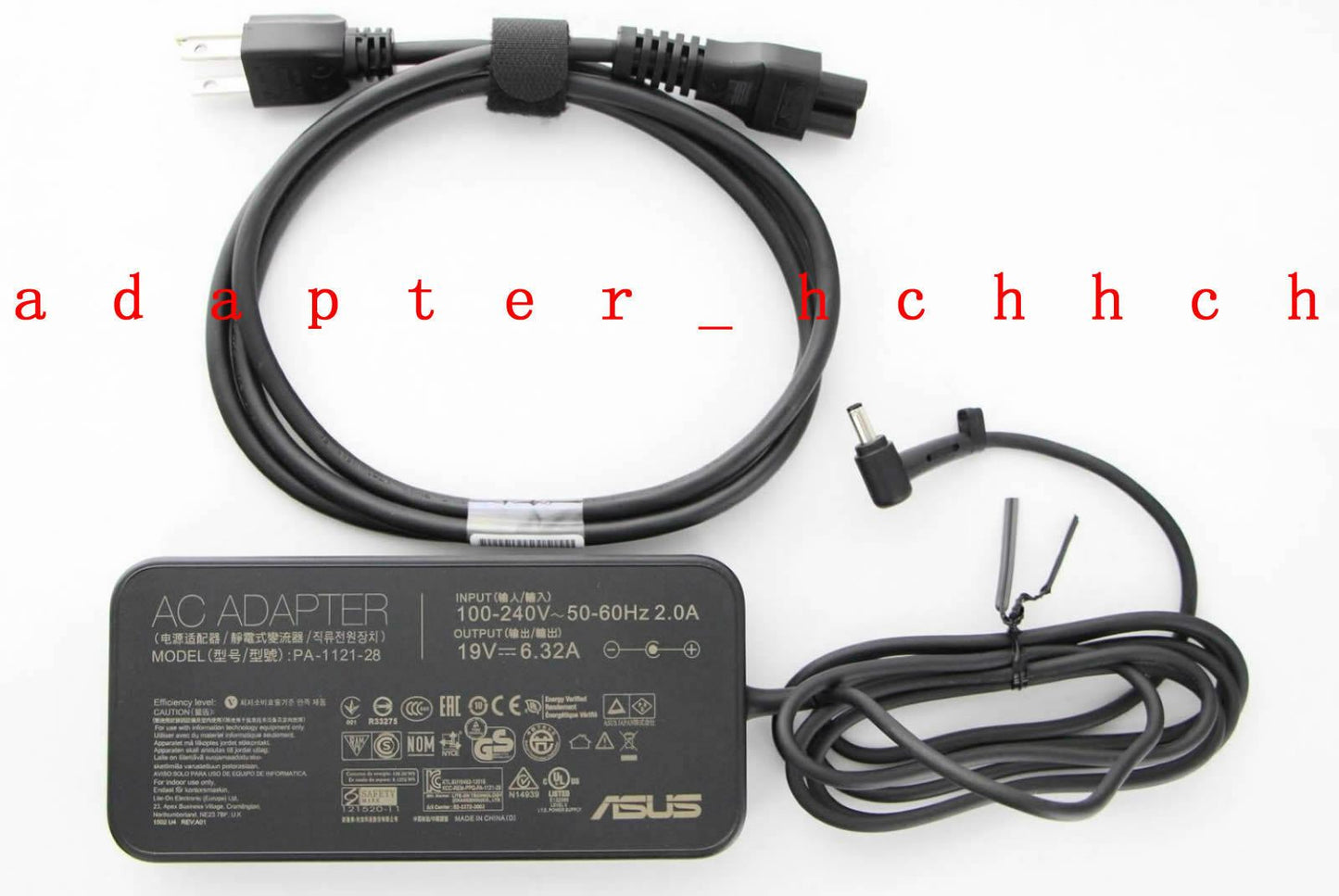 Original OEM ASUS 120W 19V 6.32A Smart Cord/Charger ZenBook Pro UX501VW-XS74T PC
