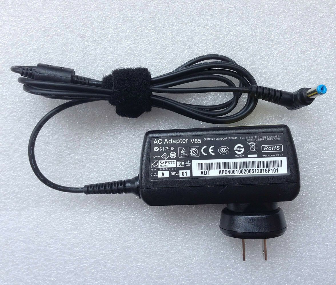 Original Genuine OEM 40W AC Adapter Charger for Acer Aspire E5-521-63AL Notebook