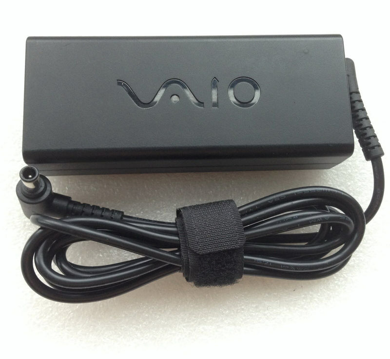 Original OEM Sony 19.5V AC Adapter for Sony VAIO VPCSA2EGX,VPCSA2FGX,VPCSA2GGX@@