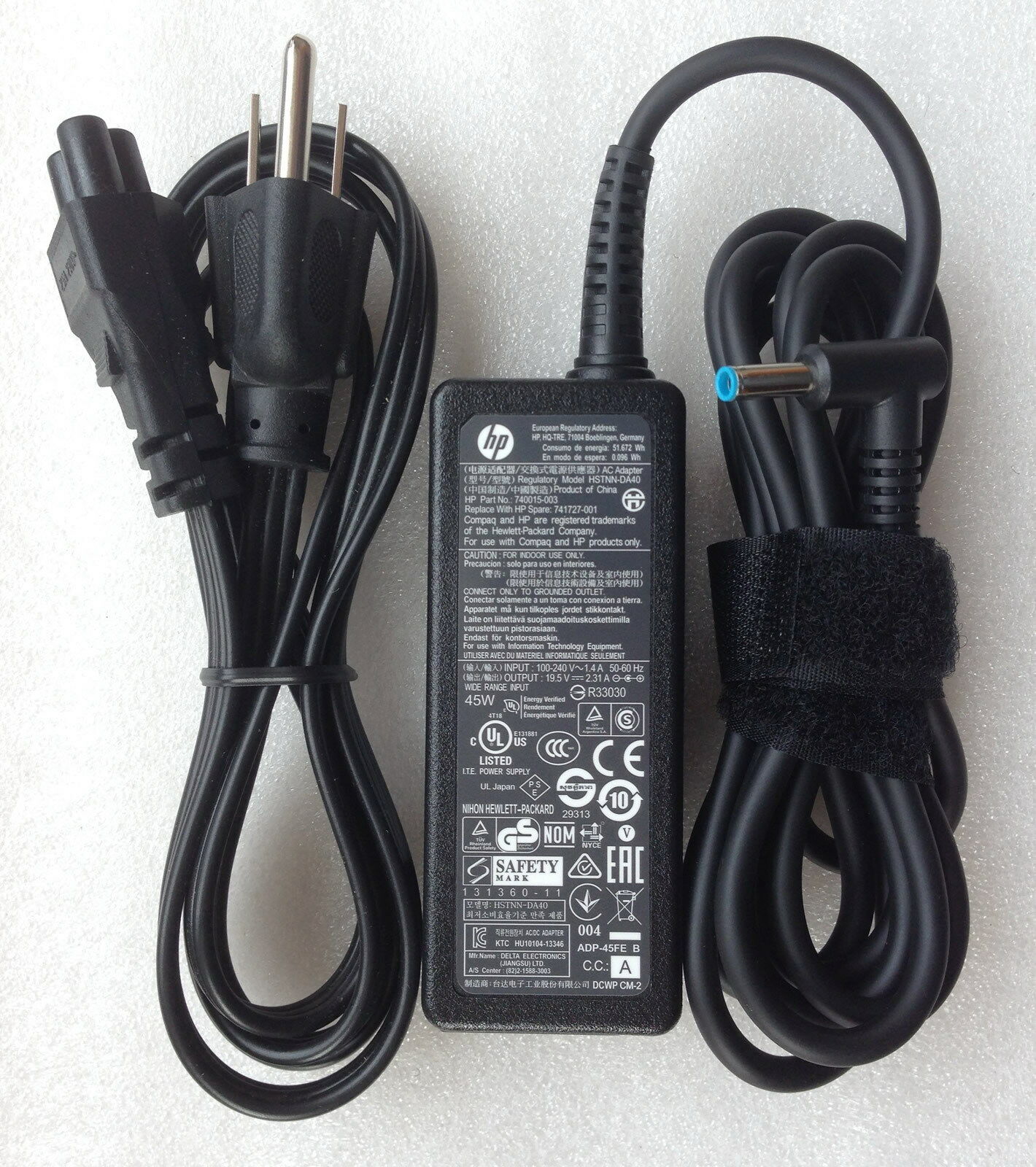 New Original OEM HP 45W AC Adapter for HP Pavilion 11-n020nr x360 2-in-1 Laptop
