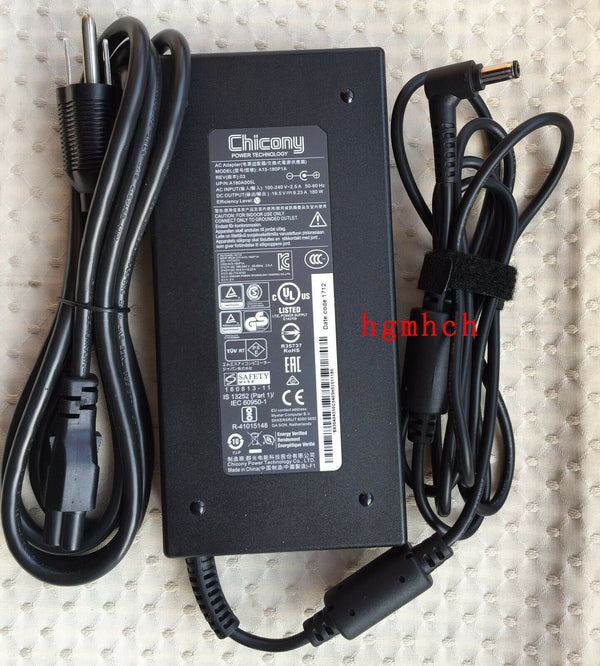 Original MSI GP62MVR 7RF-285NL,A15-180P1A,Chicony 180W AC Adapter Cord/Charger@@