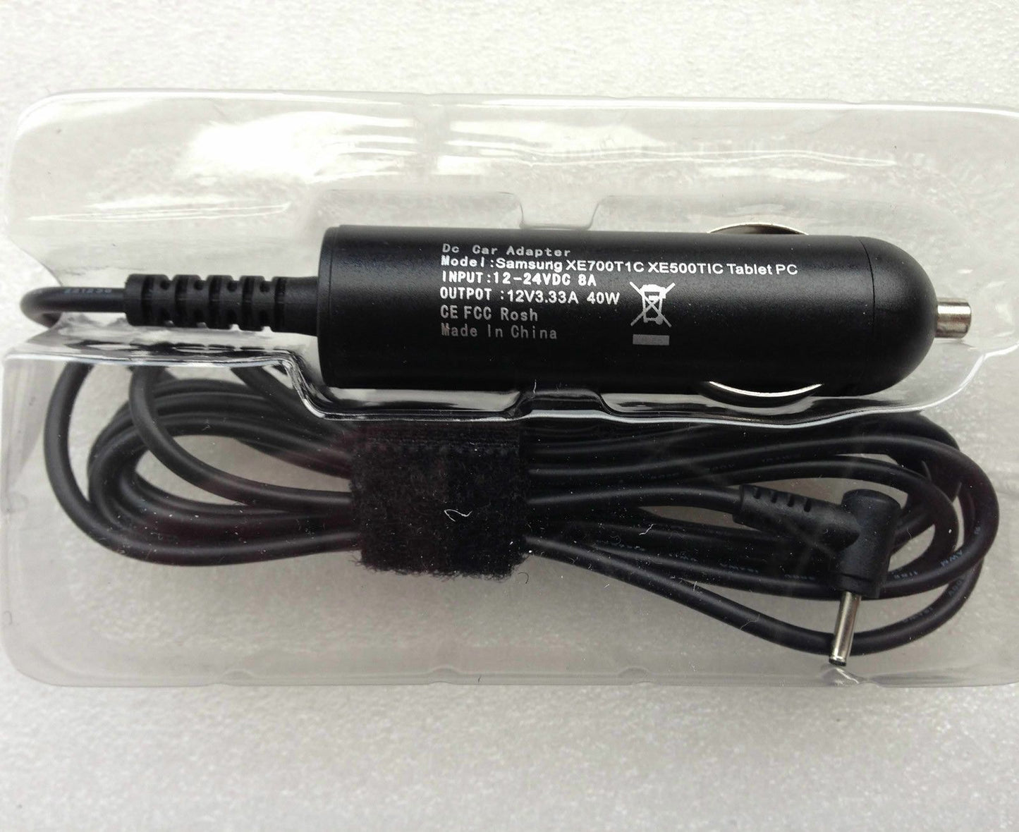 Original Genuine OEM Car Charger Samsung ATIV Smart PC Pro XE700T1C-A01US Tablet