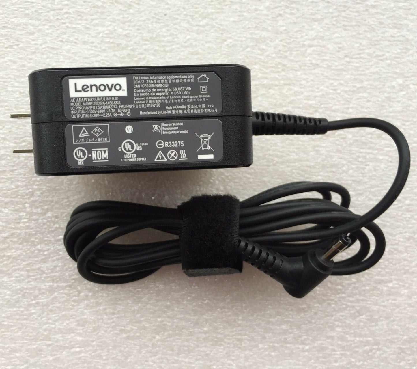 @New Original OEM 45W 20V AC Adapter for Lenovo 300e Winbook 81FY000HUS Notebook
