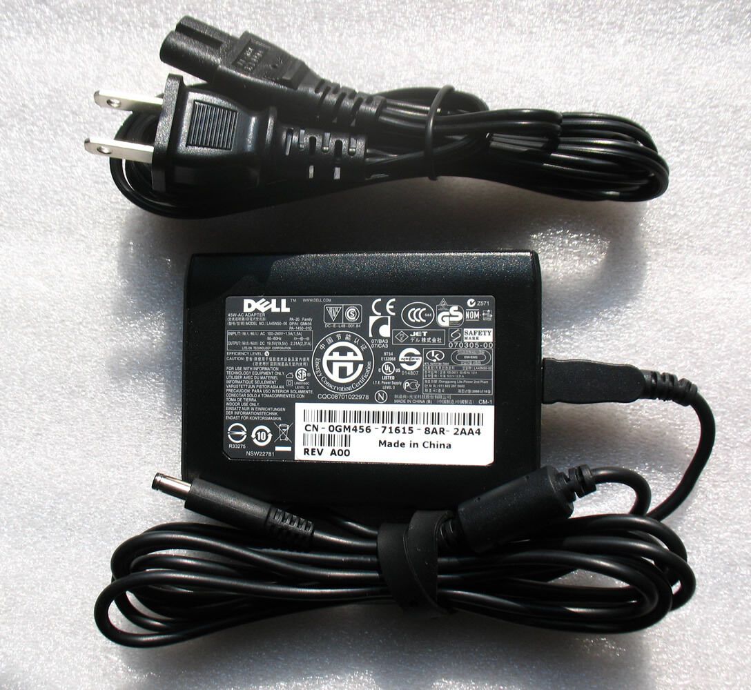 New Original OEM Dell 19.5V 2.31A 45W AC Adapter for dell XPS 13 L321X Ultrabook