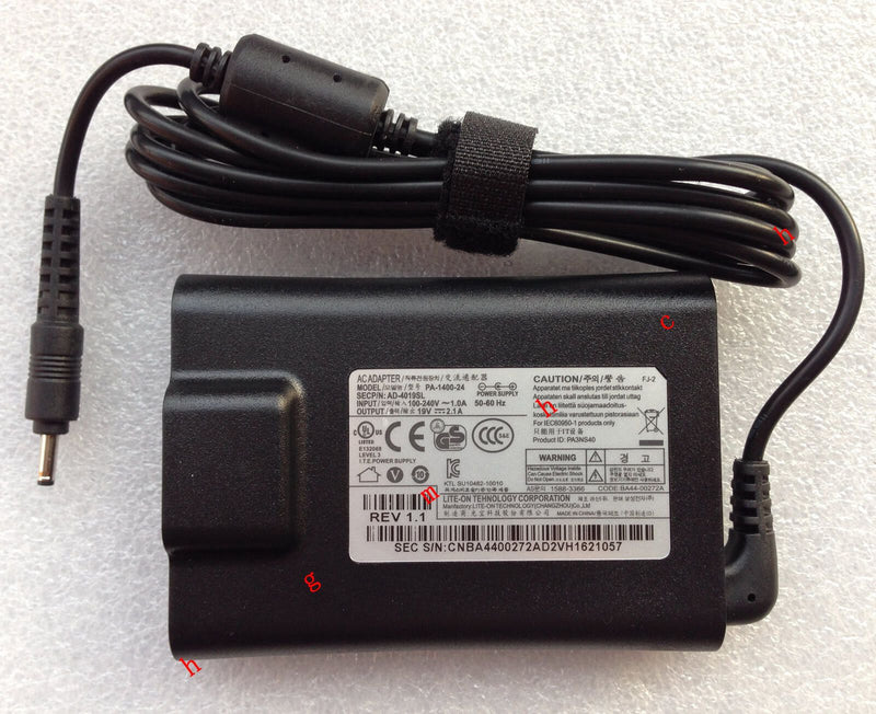 Original OEM AC Adapter for Samsung NP900X4D-A01IT,NP900X4D-A01US,NP900X4D-A02US