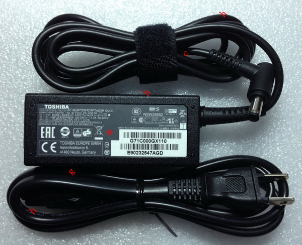 Original Genuine OEM Toshiba AC Adapter Cord/Charger Satellite C55T-C5383 Laptop