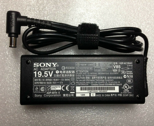 Original AC/DC Adapter for Sony VAIO PCG-61A12L,PCG-61A13L,PCG-61A14L,PCG-61A11U