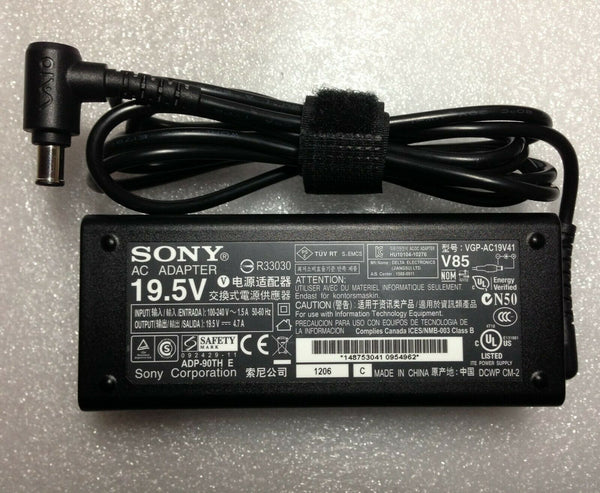 Original AC/DC Adapter for Sony VAIO PCG-61A12L,PCG-61A13L,PCG-61A14L,PCG-61A11U