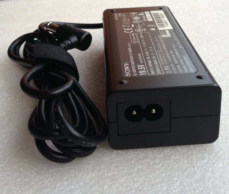 New Original Genuine OEM Sony AC Power Adapter for Sony Vaio SVE141C11U Notebook
