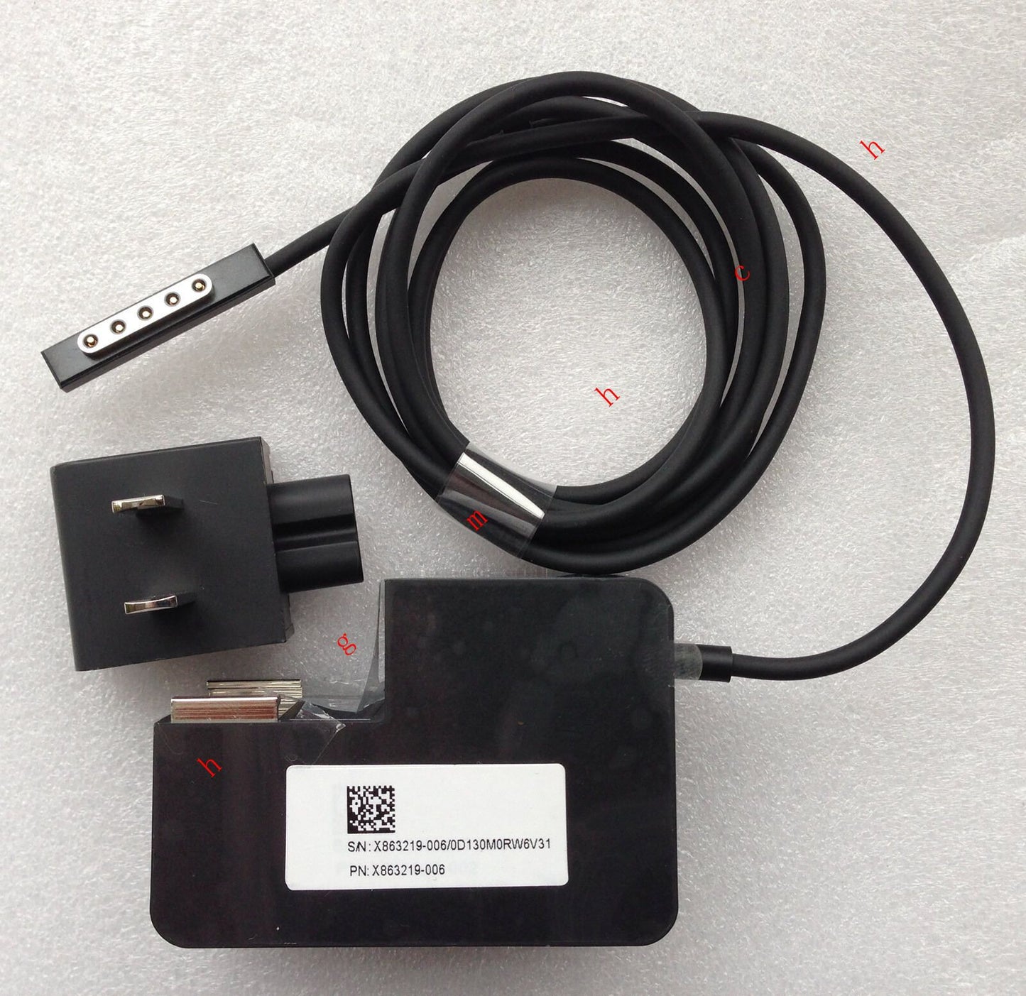 New Original Genuine OEM Microsoft 24W Charger Surface 2 Windows RT,1513,1512 PC