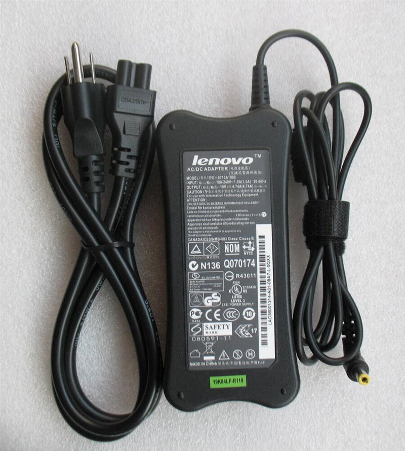 Original Genuine OEM Lenovo g550 g560 Notebook 90W 19V 4.74A AC Adapter Charger