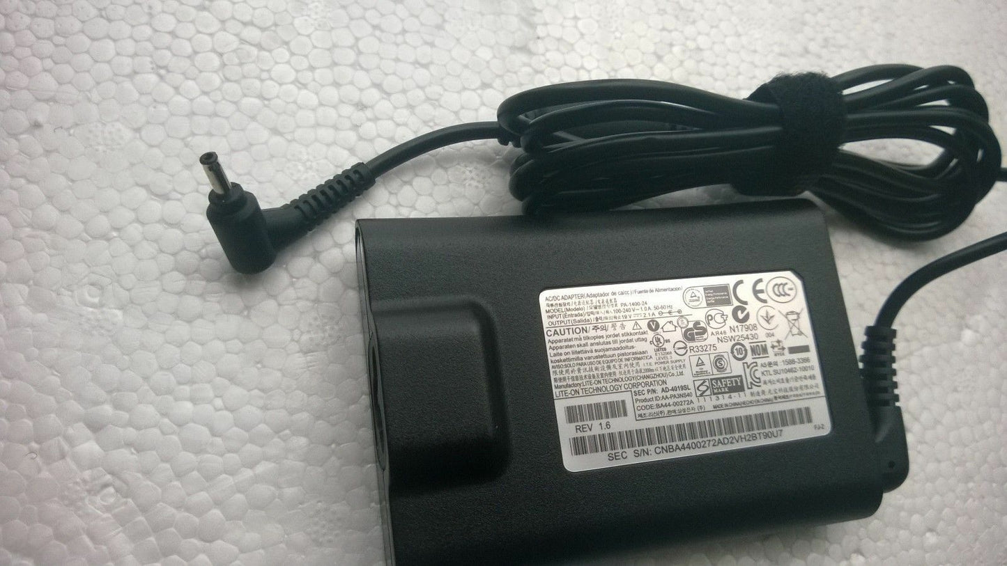 @Original OEM Samsung Charger NP900X3E-A01CH,NP900X3E-A02CH,PA-1400-24,AD-4019SL