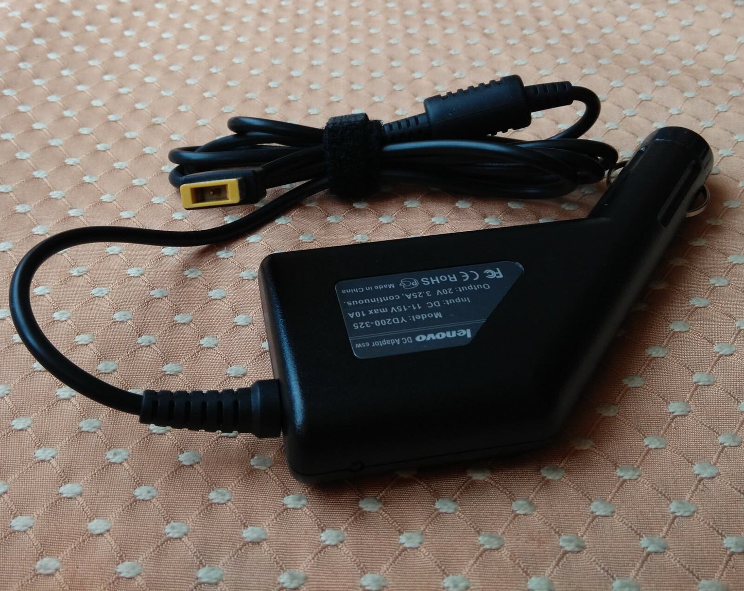 New Original 65W Car Charger for Lenovo ThinkPad X1 Carbon 20A8-S1310L Ultrabook