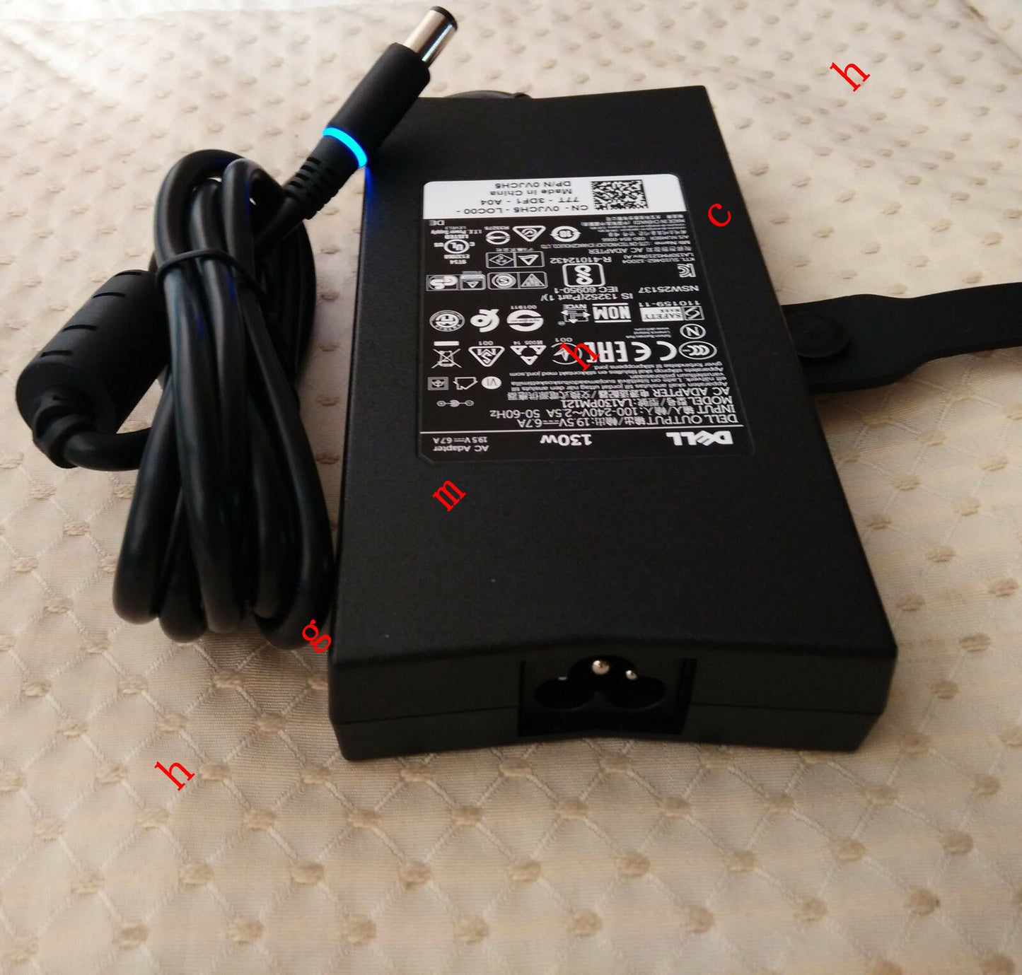 @New Original Dell AC Adapter&Cord for Dell Inspiron i7577-5241BLK Gaming Laptop