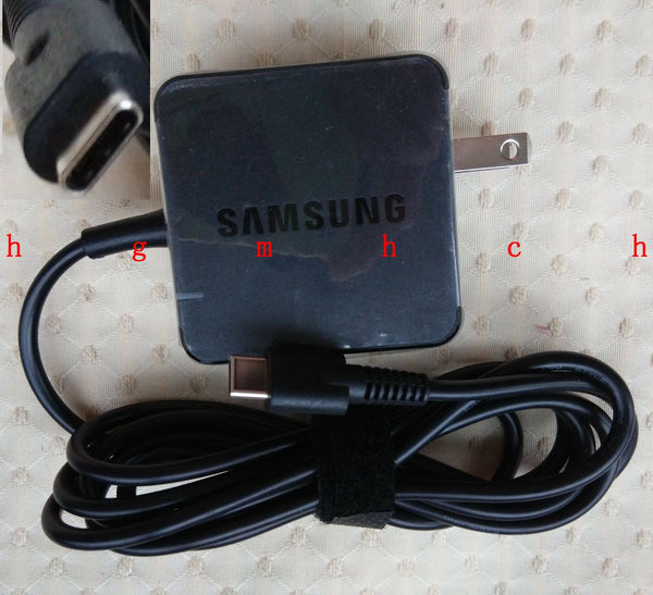 Original OEM Samsung 30W AC Adapter for Chromebook Pro XE510C25-K01US,W16-030N1A