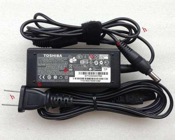 Original OEM Toshiba Cord/Charger Portege Z835-SP3241L,Z835-SP3242L PA3822U-1ACA