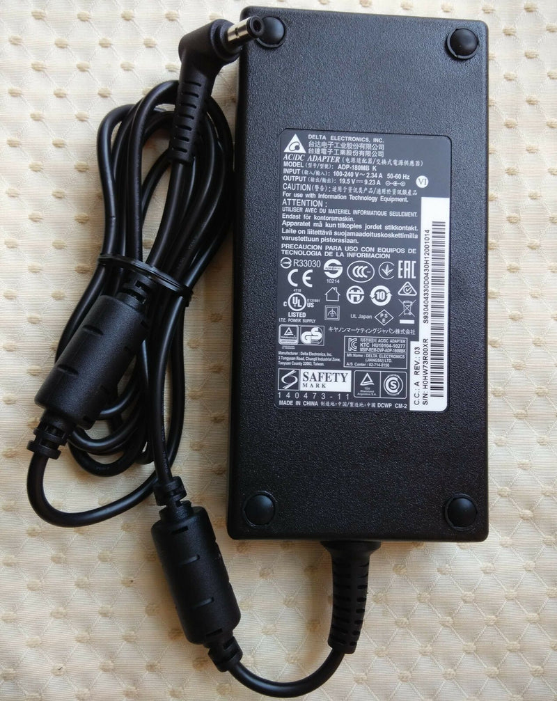 New Original Delta 180W AC Adapter for MSI GS43VR 7RE-092TH,ADP-180MB K Notebook