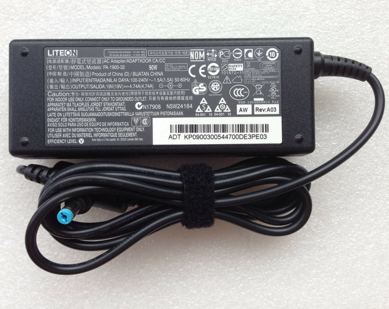 @Original OEM Liteon Acer 90W 19V 4.74A Cord/Charger Aspire E1-471G-33114G50Mnks