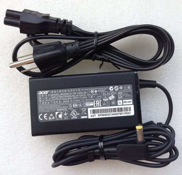 New Original Genuine OEM Acer 65W AC Adapte for Acer TravelMate P645-SG Notebook